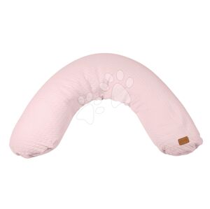 Kojící polštář Big Flopsy™ Beaba Fleur de Coton® Chalk Pink 170 cm prošívaný růžový