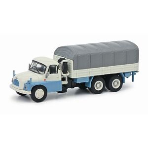Tatra T148 nákladní auto, modré/bílé 1:87