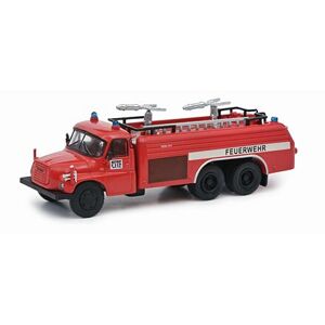 Tatra T148 hasičské auto, červenobílé 1:87