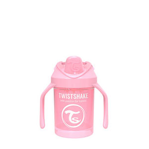 Twistshake Hrnek učicí 230ml 4+m Pastelově růžová