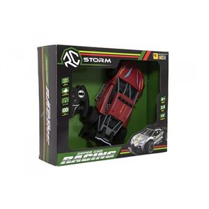 Auto RC Sport červené 33cm plast 2,4GHz na baterie + dobíjecí pack