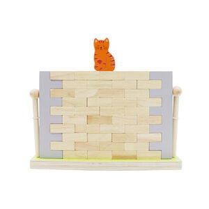 WOODY Balanční hra - Zeď s kočkou