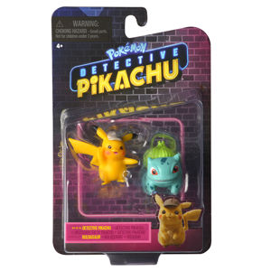 WCT Pokémon figurky detektiv Pikachu + DÁREK ZDARMA 