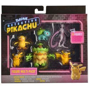 Pokémon figurky detektiv Pikachu multipack (6-Pack)