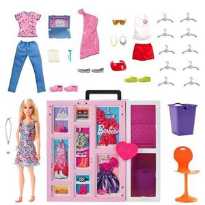 Mattel Barbie MÓDNÍ ŠATNÍK SNŮ S PANENKOU