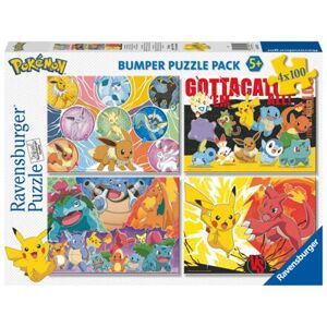 Ravensburger Pokémon 4x100 dílků puzzle
