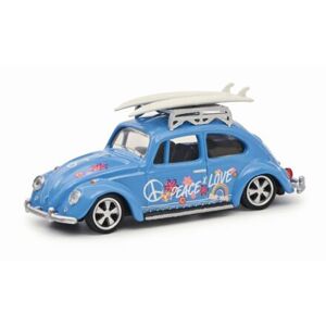 VW Beetle SURFER modrý 1:64