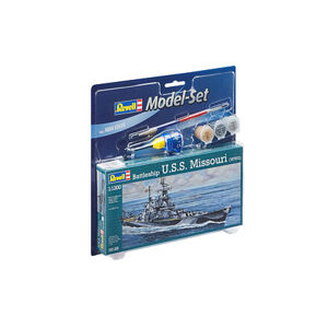 ModelSet loď 65128 - Battleship U.S.S. Missouri (WWII) (1:1200)