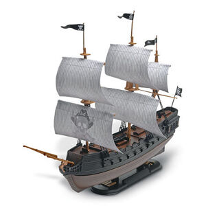Snap Kit MONOGRAM loď 1971 - Black Diamond Pirate Ship (1:350)
