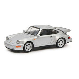 Porsche 911 (964) stříbrné 1:64