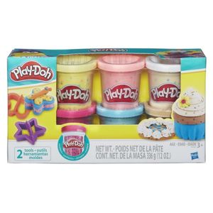 Hasbro Play-Doh Sada s konfetami 6 ks