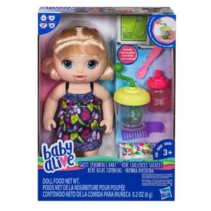 Hasbro Baby Alive Blonďatá panenka s mixérem 