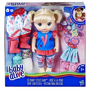 Hasbro Baby Alive Panenka s náhradním oblečením BL