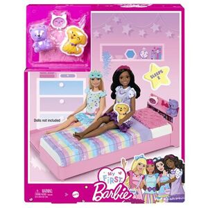 Mattel Barbie MOJE PRVNÍ BARBIE POSTÝLKA HERNÍ SET