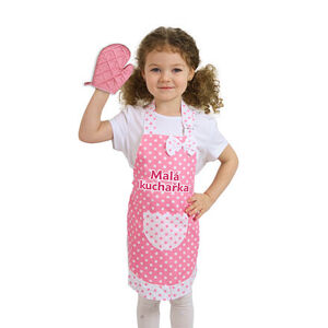 Rappa Set malá kuchařka s rukavicí