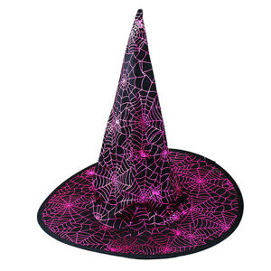 Rappa Dětský klobouk fialový čarodějnice