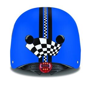 Globber Dětská přilba Elite - Racing XS/S (48-53 cm) - modrá