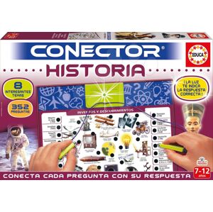 Společenská hra Conector Historie Educa španělsky 352 otázek od 7–12 let