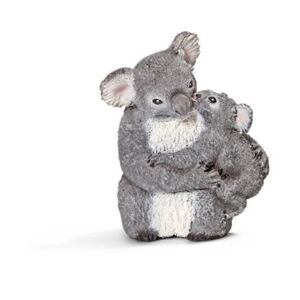 Schleich Zvířátko - koala s mládětem