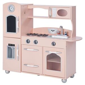 Teamson Kids -  Westchester růžová retro kuchyň