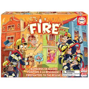Společenská hra pro děti Fire Educa v angličtině Hasiči zachraňují! od 6 let