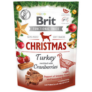 Pamlsek BRIT Care Dog Functional Snack Christmas Edition 150 g