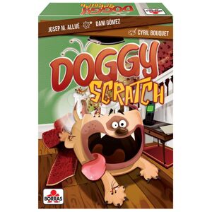 Společenská hra pro děti Doggy Scratch Educa Pejsek Scratch od 8 let – v angličtině, španělštině, francouzštině a portugalštině