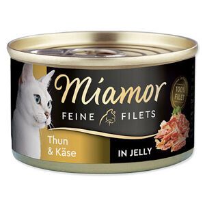 Konzerva MIAMOR Feine Filets tuňák + sýr v želé 100 g