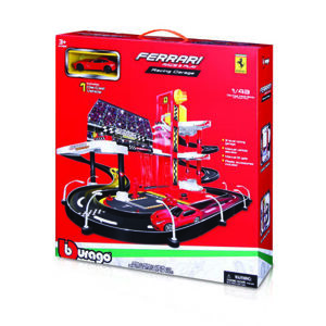 Bburago 1:43 Ferrari Race & Play garáž s jedním autíčkem 30197