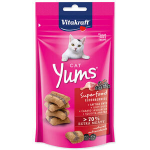 VITAKRAFT Cat Yums Superfood bezinky 40 g