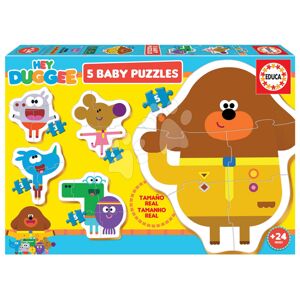 Puzzle Baby Puzzles Hey Duggee Educa 3-3-4-5-5 dílků od 24 měsíců