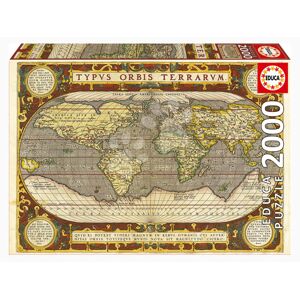 Puzzle Map of the World Educa 2000 dílků a Fix lepidlo