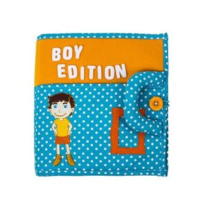 Interaktivní dětská knížka Quiet Book Boy