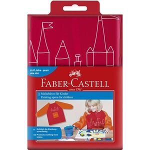 Faber-Castell Zástěra  do výtv.výchovy červená