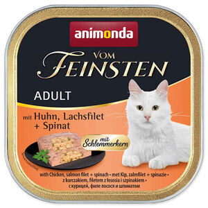 Paštika ANIMONDA Vom Feinstein kuřecí + losos + špenát 100 g