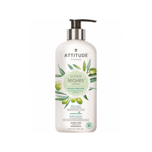 Attitude Přírodní mýdlo na ruce Super leaves s detox. účinkem - olivové listy 473 ml