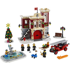 LEGO Creator 10263 Hasičská stanice v zimní vesnici