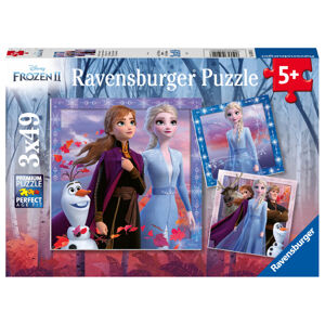 RAVENSBURGER PUZZLE 050116 Disney: Ledové království 2 3x49 dílků
