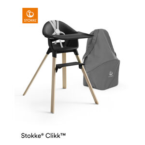 Stokke Židlička Clikk™ - Black Natural