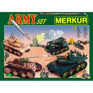 Stavebnice Merkur - Army set