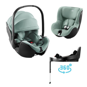 Britax Römer SET Autosedačka Baby-Safe Pro + Vario Base 5Z + autosedačka Dualfix 5z, Jade Green