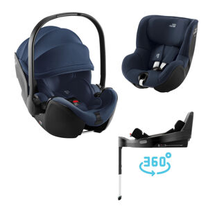 Britax Römer SET Autosedačka Baby-Safe Pro + Vario Base 5Z + autosedačka Dualfix 5z, Night Blue