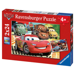 Ravensburger puzzle Cars noví přátelé 2x24 dílků