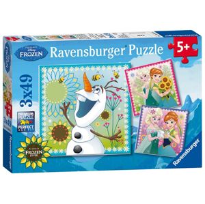 Ravensburger Puzzle  Ledové království Fever 3x49 dílků