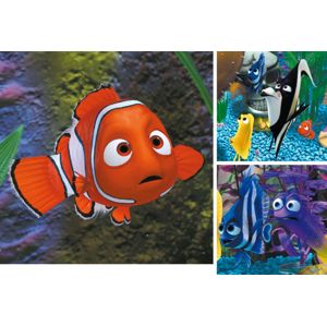 Ravensburger Dětské puzzle Disney Nemo v akváriu 3x49 dílků