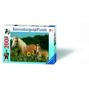 Ravensburger puzzle Koně na louce 200 dílků