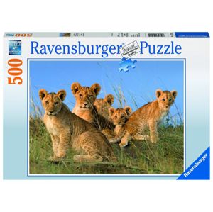 Ravensburger puzzle Lvíčí mláďata; 500 dílků