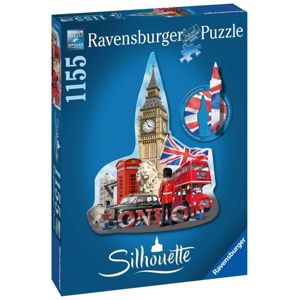Ravensburger puzzle Big Ben, London - tvarové, 100 dílků