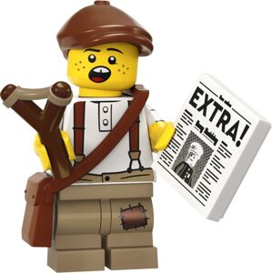 LEGO® Minifigures 71037 24. série - Vyber si minifigurku! LEGO® Minifigures 71037 24. série: Newspaper Kid