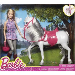 Mattel Barbie Panenka s koňem
